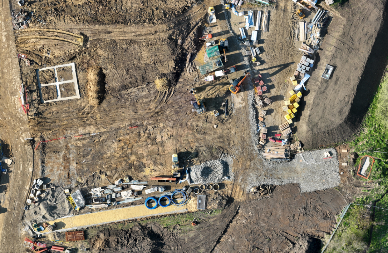 Construction Site Orthomosaic Construction Site Survey Aerial Survey Orthomosaic map