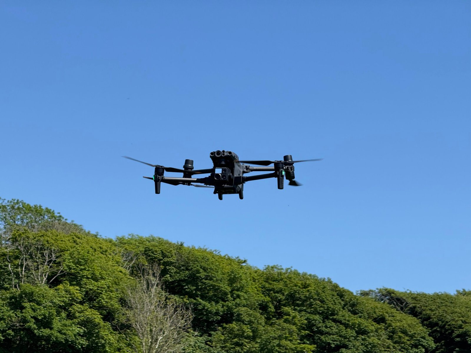 Matrice M30T Hovering Drone Service Aerial Photography